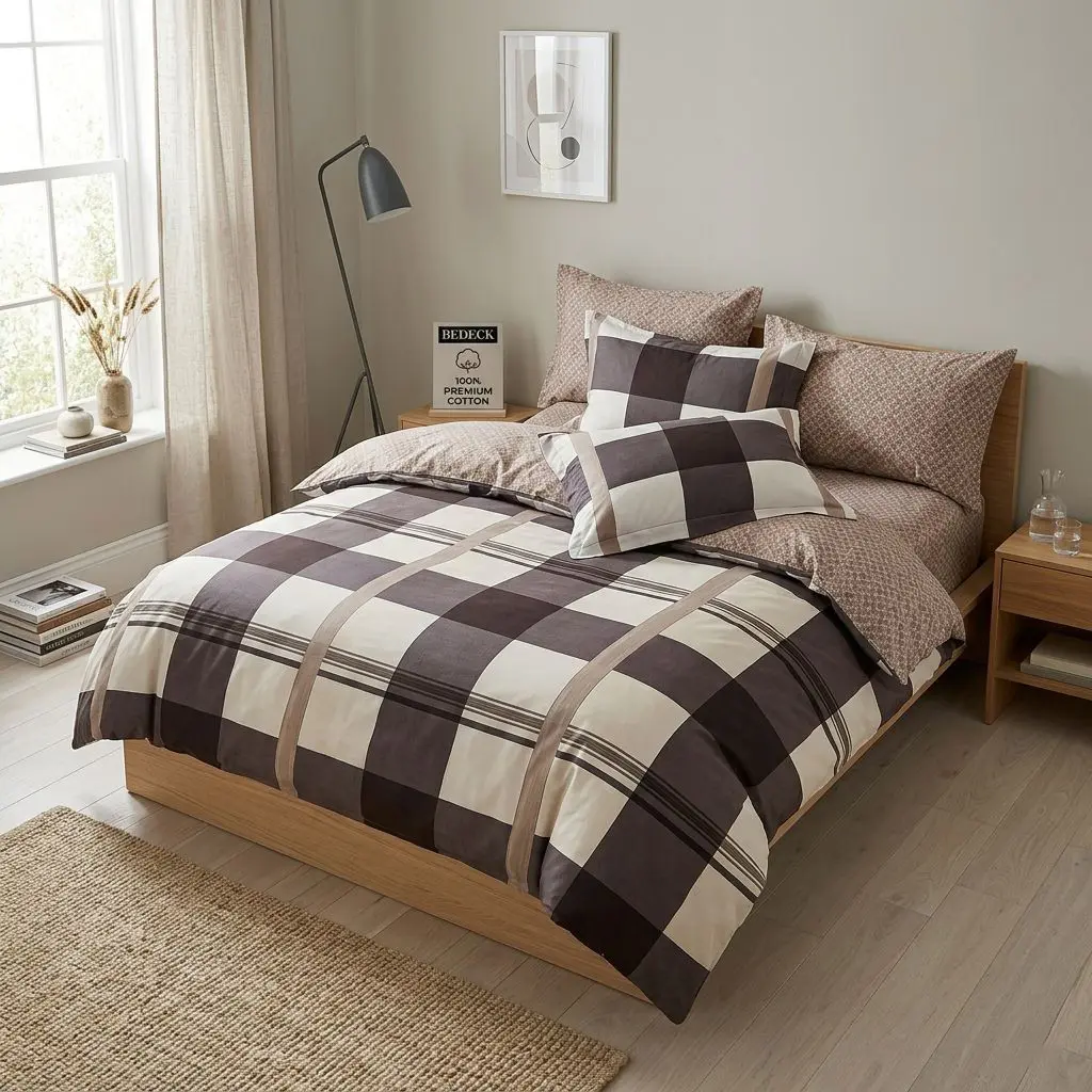 BeDeck Bedsheet | 100% Cotton | Double Bedsheet